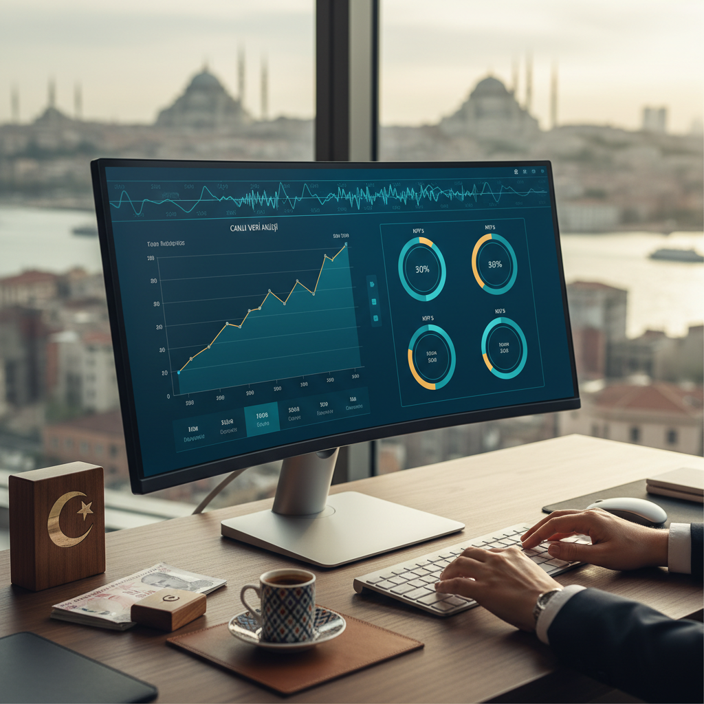 Yeni Dashboard: Canlı Veri Akışı ve KPI'lar