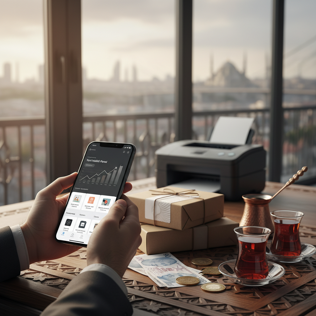 Yeni Mobil Panel: Siparişleri Cepten Yönetin