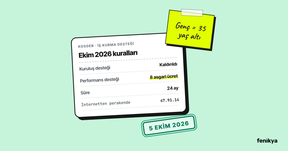 KOSGEB Girişimci Desteği 2026: E-Ticaret İçin Yeni Kurallar ve Başvuru