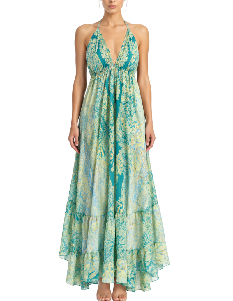 Miusa Silk Dress