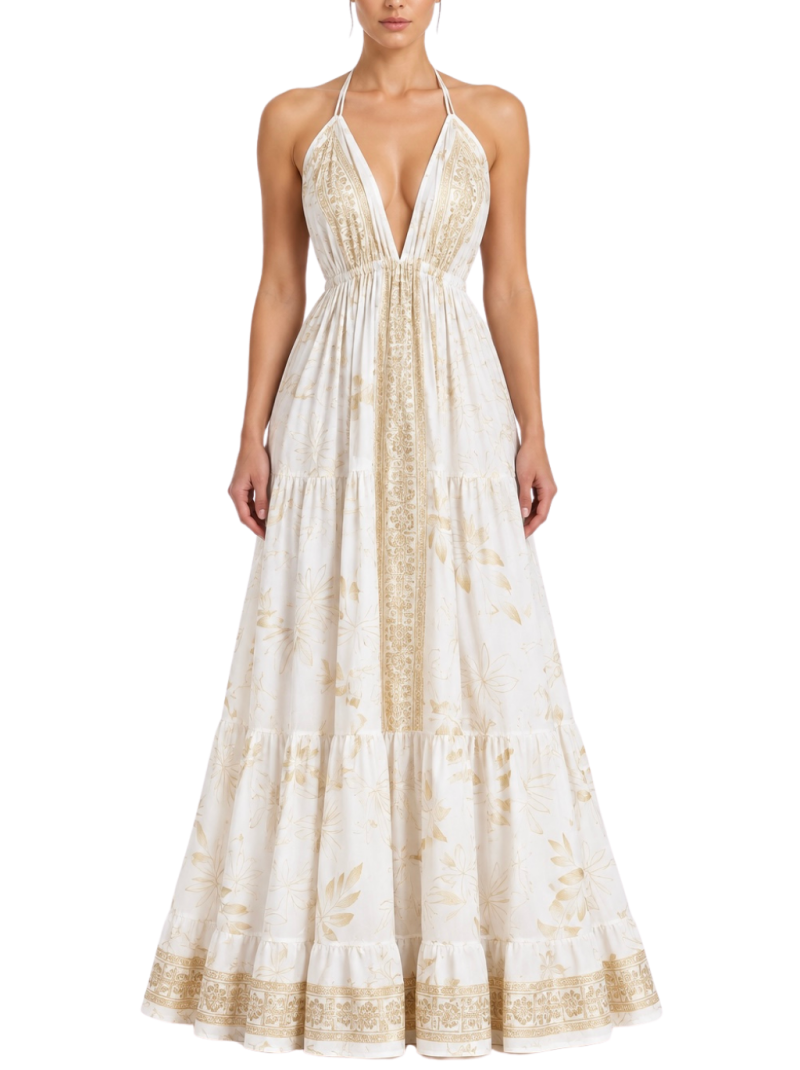 Miusa Silk Dress